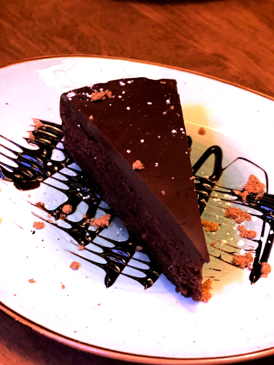 tarta de chocolate en Carlota Braun